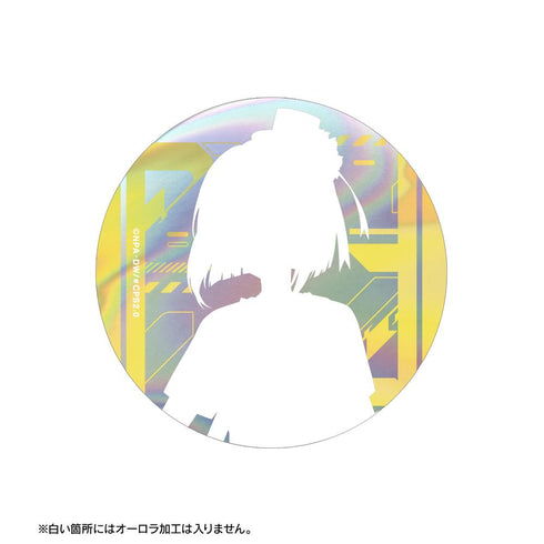『#コンパス2.0 戦闘摂理解析システム』描き下ろし ジャンヌ ロックバンドver. 75mmオーロラ缶バッジ